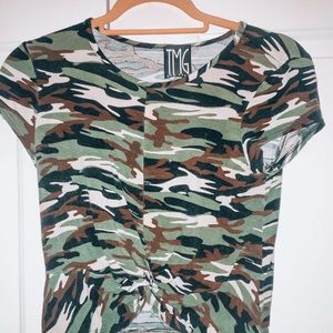 camo short sleeve tee shirt🌊